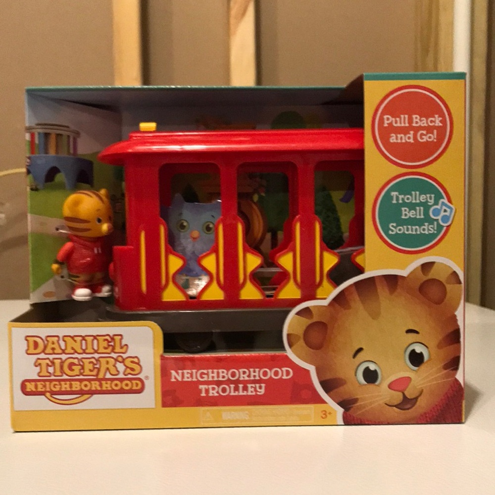 Daniel Tiger trolley toy